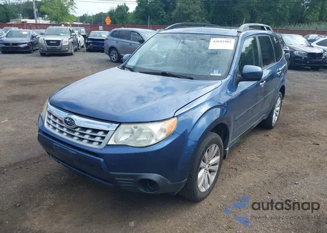 2011 Subaru Forester 2.5X Premium from USA, damaged, VIN JF2SHADC3BH760232